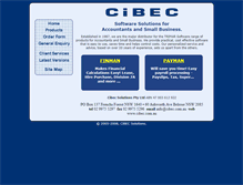 Tablet Screenshot of cibec.com.au